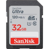 SanDisk SD Ultra 32GB SDHC Memory Card 120MB/s Photo