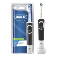 Oral-B Rechargeable Electric Toothbrush - D100 Adult CrossAction - Black Photo