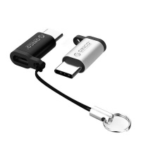 Orico Type-C to Micro USB Adapter - Silver Photo