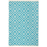 Miss Lyn Dark Turquoise Inca Rug Photo