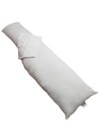 Bodypillow Xtra-Line T300 100% Pure Cotton Including Pillowcase - White Photo