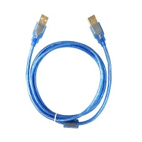 Digital World USB 2.0 Type A Male To Male Data Transfer Extension Cable Blue Photo
