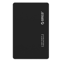 Orico 2.5" USB2.0 External HDD Enclosure - Black Photo