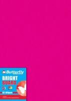 Butterfly A3 Bright Board - Pack Of 5 Pink Photo