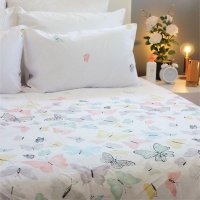 Lush Living - Duvet Cover Set - Butterfly Bliss- Queen - Special Ed Photo