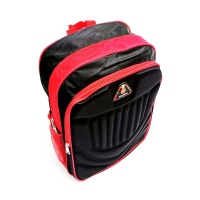 BetterBuys Primary Junior School Bag Shoulder Backpack Bag For Kids - Black-Red Trim Photo