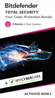 Bitdefender Total Security 3 Device DVD Photo