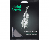Metal Earth Metal Model Bass Fiddle Photo