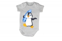 Surf Penguin - SS - Baby Grow Photo