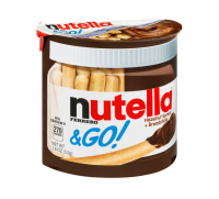Nutella & Go Snack Packs Chocolate Hazelnut Spread with Breadsticks x 12 Photo