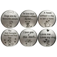 Zawadi Fridge Magnet - Gift Set of 6 - Dogs Photo