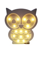 Umlozi Night Light Owl - Battery Operated Owl - 23 Cm Photo