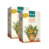 Dilmah - Green Rooibos with Coconut & Mango - 40 Tagged Tea Bags Photo