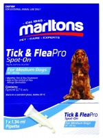 Marltons Tick & Flea Spot-On Pro Medium Dogs 1.34ml Photo