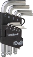 TomiHawk 9 Piece L-Type Ball Wrench Set Photo