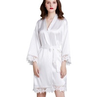ULC Madrid Dressing Gown - White Photo