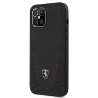 Ferrari - Leather Hard Case iPhone 12 Pro Max Black Photo