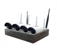 CCTV Camera WiFi Kit includes 4 x 1080P Cameras and NVR Photo