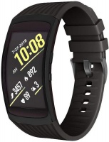 BIA Silicone Band for Samsung Gear Fit 2 SM-R360/ - Black Photo