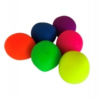 Bulk Pack 12 x Squish Novelty Stress Balls In Bright Neon Colours Photo