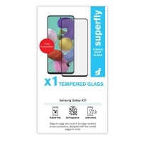 Superfly Samsung Galaxy A51 Tempered Glass Screenguard - Black Photo