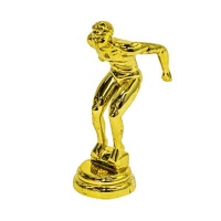 Terrific Trophies Gold Swimming Figurine Trophy with Base Photo