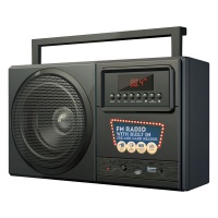 Bounce Boomer Series Digital FM Radio with Bluetooth Photo