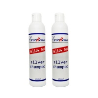 Excellence Yellow Out Silver Shampoo 250ml - Double Pack Photo