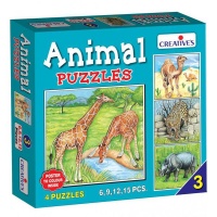 Creatives - 4 Animal Puzzles Photo