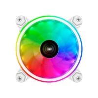 Raidmax 120mm Addressable RGB PWM Fan - White Photo