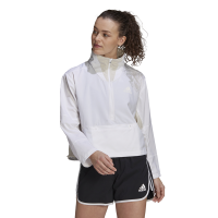 adidas Women's Primeblue Adapt Running Jacket - White Photo