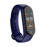 Raz Technology Smart Watch Heart Rate Monitor Tracker Fitness Sports Watch M4 - Red Photo