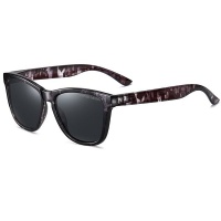 Sophie Moda-TAC Polarized Lens Wayfarer Sunglasses Camo Brown Design Photo