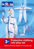 Protective Clothing Doctor Role Play Costume Set with Accessories Photo