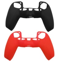 Silicone controller covers Black and Red for PS5 Photo