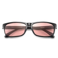 Colour Blind Corrective Glasses - Wayfarer - Indoor Lens Photo