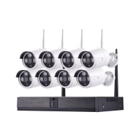 MR A TECH NVR Kit 8CH 1080P Outdoor camera with 8CH NVR CCTV IP Camera System Photo