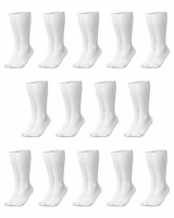 RONEX Soccer Socks - Set of 14 Pairs - White Photo