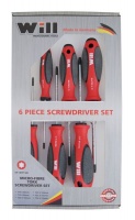 Will Professional Tools Will 6 Piece Micro-fiber Torx Screwdriver Set Photo