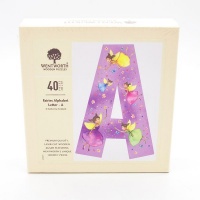 Wentworth Wooden Puzzle - Fairies Alphabet Letter - A Shaped Photo