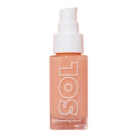 Colourpop Sol Shimmering Dry Oil - Peach Bellini Photo
