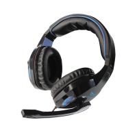 Alcatroz Alpha MG-300 Gaming Headset - Black/Blue Photo