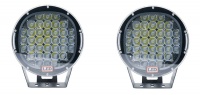 2 Piece 185W LED Spot Work Light For Offroad SUV 4X4 Truck Photo
