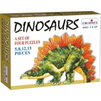 Creatives - Set of Four Dinosaur Puzzles Photo