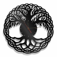 Tree Of Life Metal Wall Clock-Ibala Laser Solutions Photo