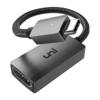 Uni USB C to HDMI Adapter Portable Type-C to HDMI - Space Grey Photo