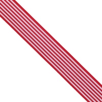 AK Christmas Wrapping - Candy Stripe Wide Ribbon - 3 Metres Photo