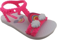 Infants rainbow bar sandal - Pink Photo