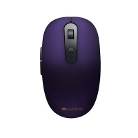Canyon Slim Wireless Bluetooth Mouse Dual Mode 6 Button - Violet Photo