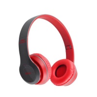 P47 Wireless Bluetooth Headphones Red Photo